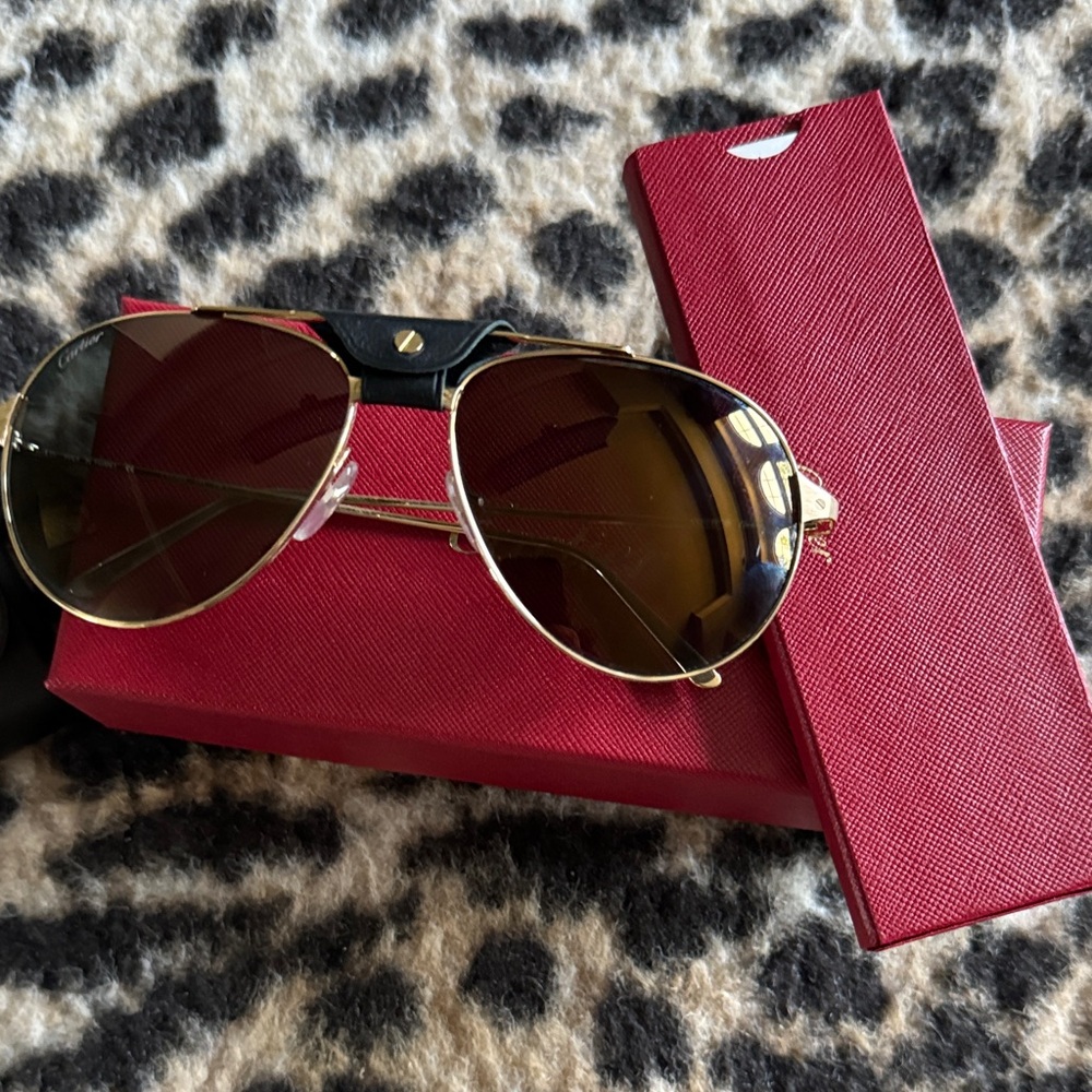Cartier aviator sunglasses - Picture 2 of 4